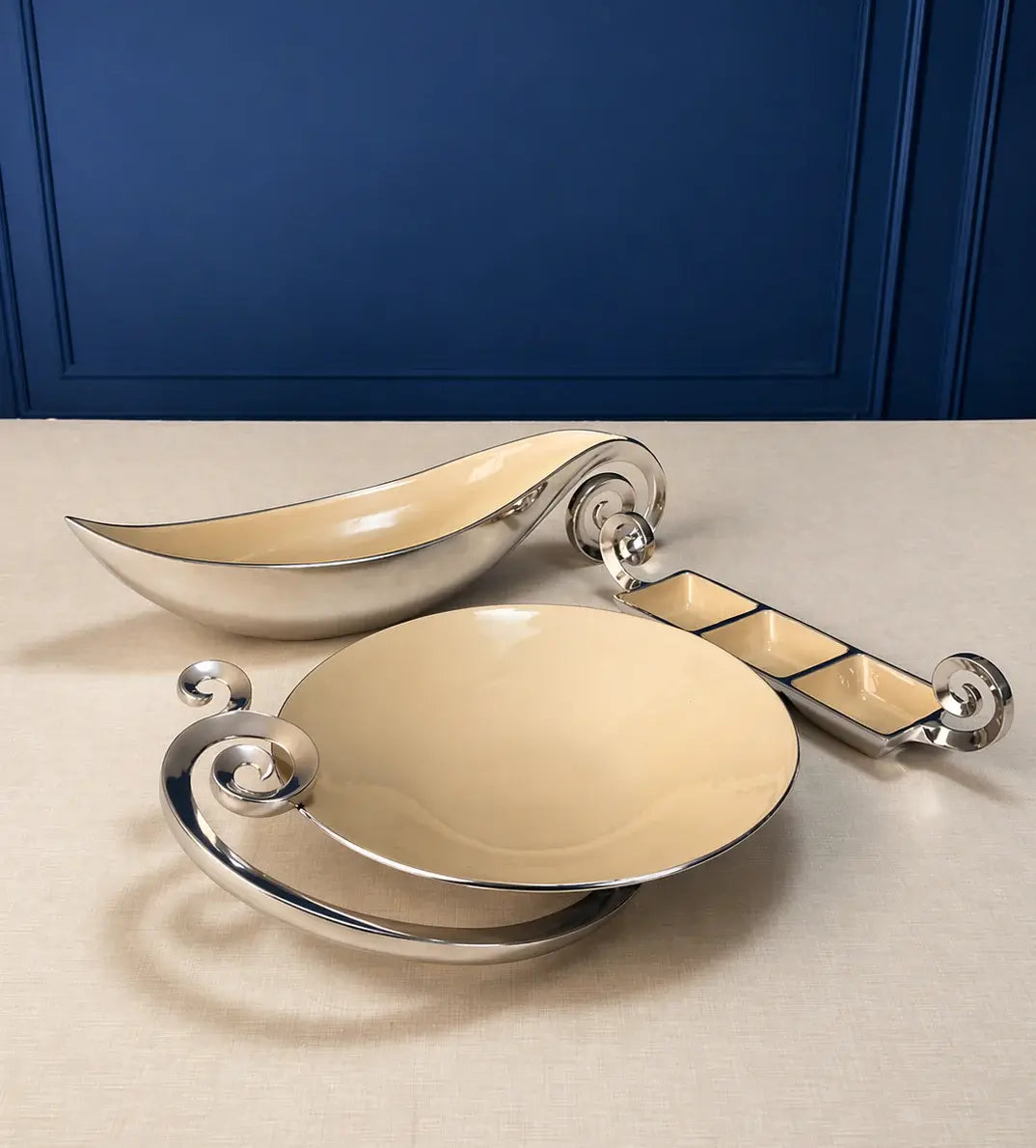 Collection volute argent